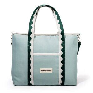 BUSINESS & PLEASURE CO. Cooler Tote Bag  Beach - RIVIE GREEN - New $99 Retail